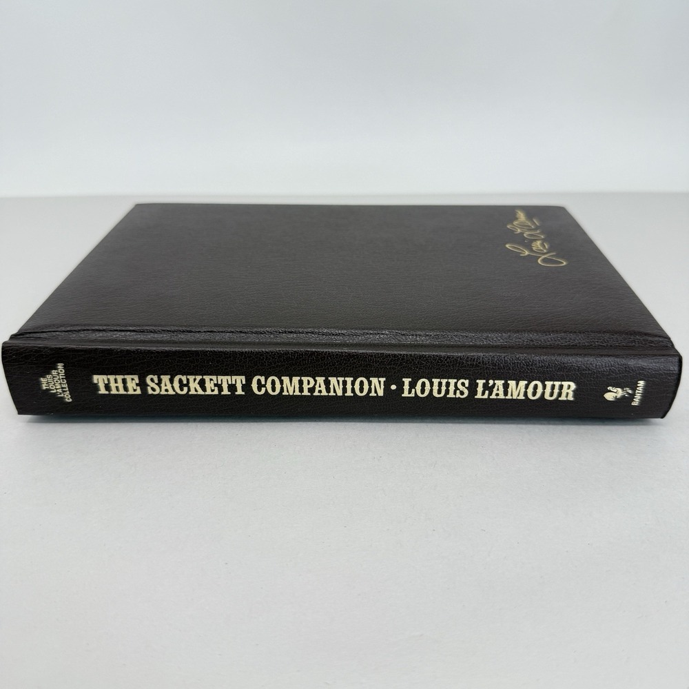 The Sackett Companion Louis L'Amour Collection Vintage Leatherette Bantam 1989